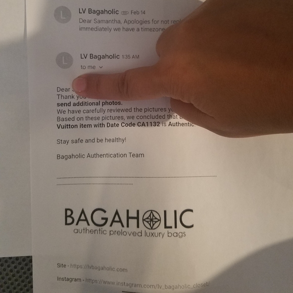 Louis Vuitton empreinte large artsy bag - Picture 4 of 16